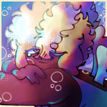 1 sketchy shaded bust, no/simple background: 15 usd